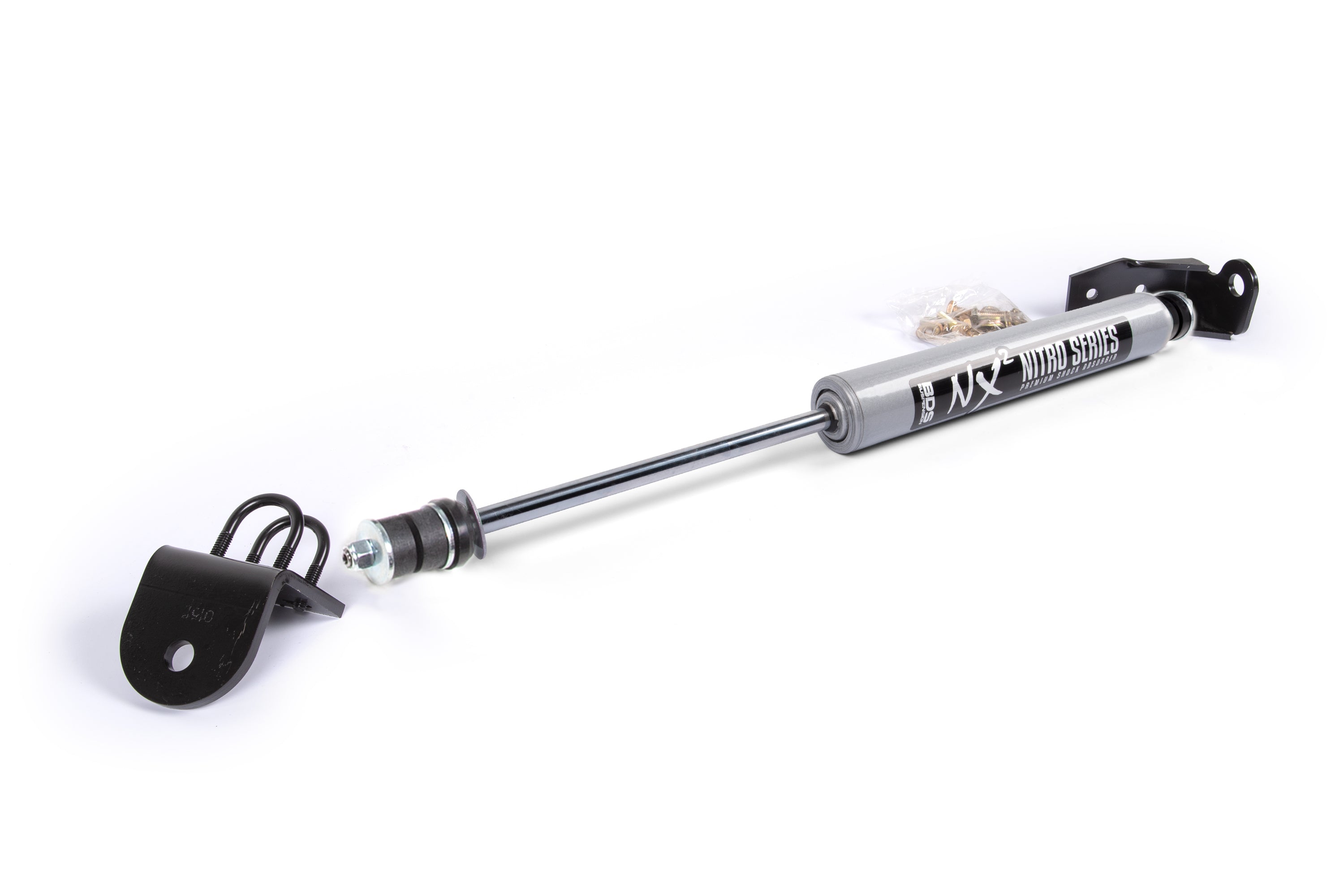 Single Steering Stabilizer Kit w/ NX2 Shock | Ford F150 (80-96), Ranger (83-97) & Bronco II (83-90) 4WD