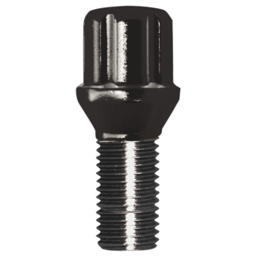 SPLINE LUG BOLT 12-1.25 22MM BLK BULK