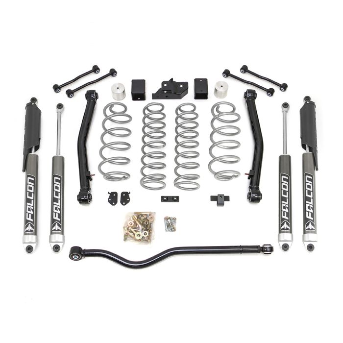 Terrain Flex 2-Arm Kit With Falcon 2.1 Monotube Shocks 2018-2023 Jeep Wrangler JL / JLU