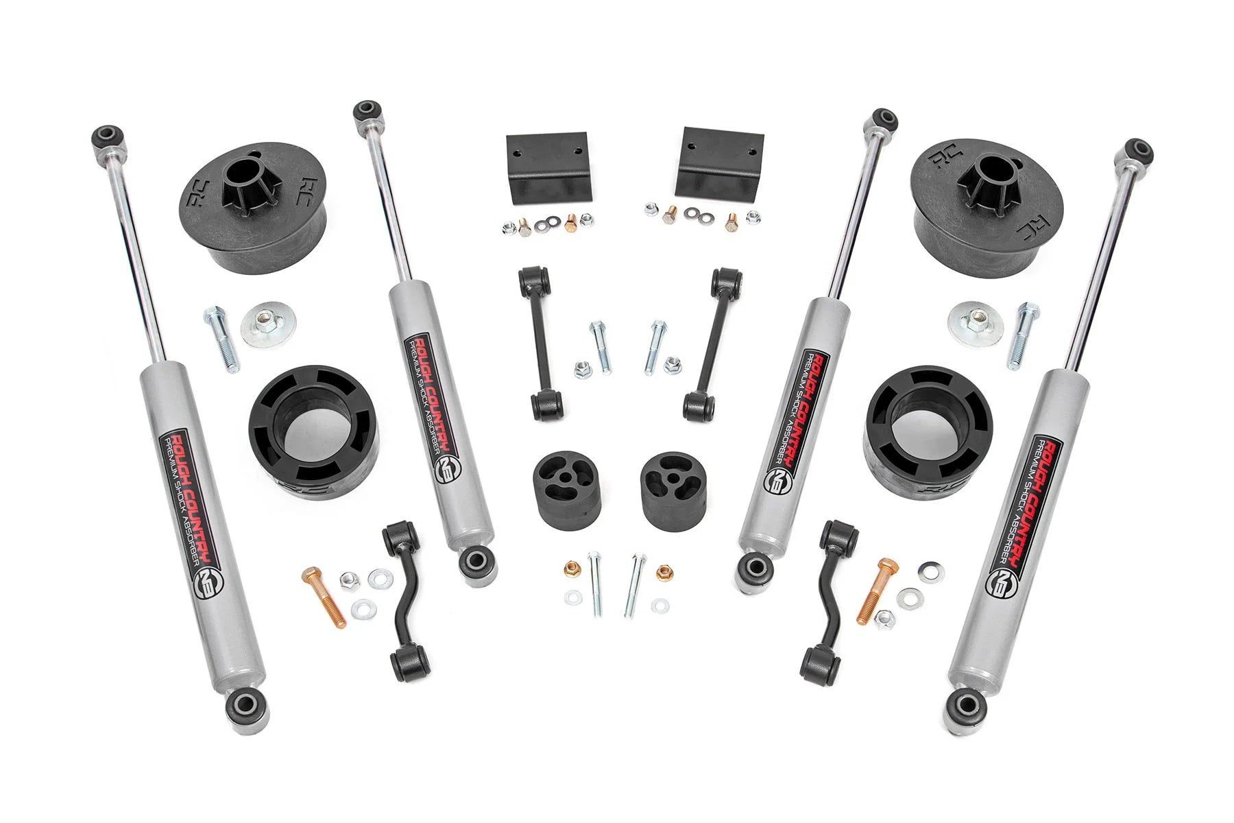 2.5 Inch Spacer Lift Kit | BASIC | 2018-2023 Jeep Wrangler JL/JLU