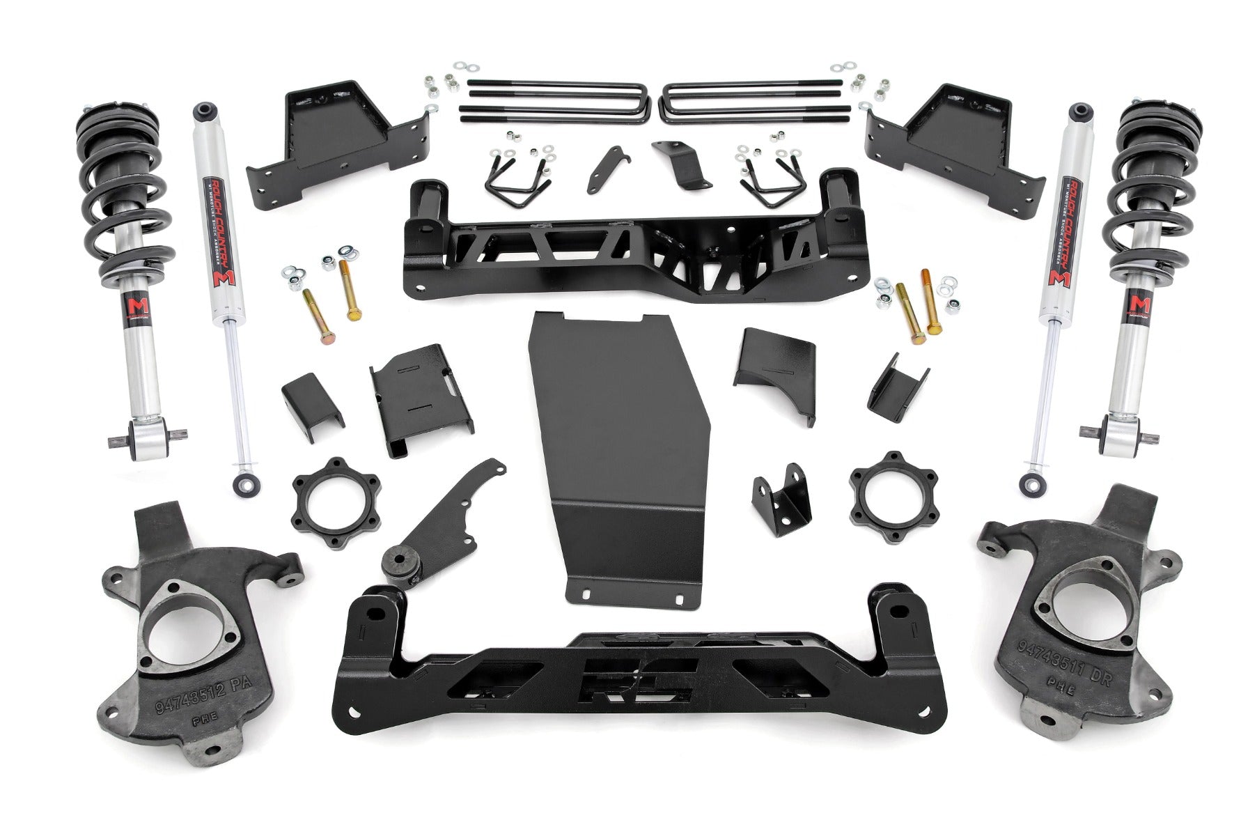 6 Inch Lift Kit | Cast Steel | M1 Struts/M1 | Chevrolet/GMC 1500 (14-18)