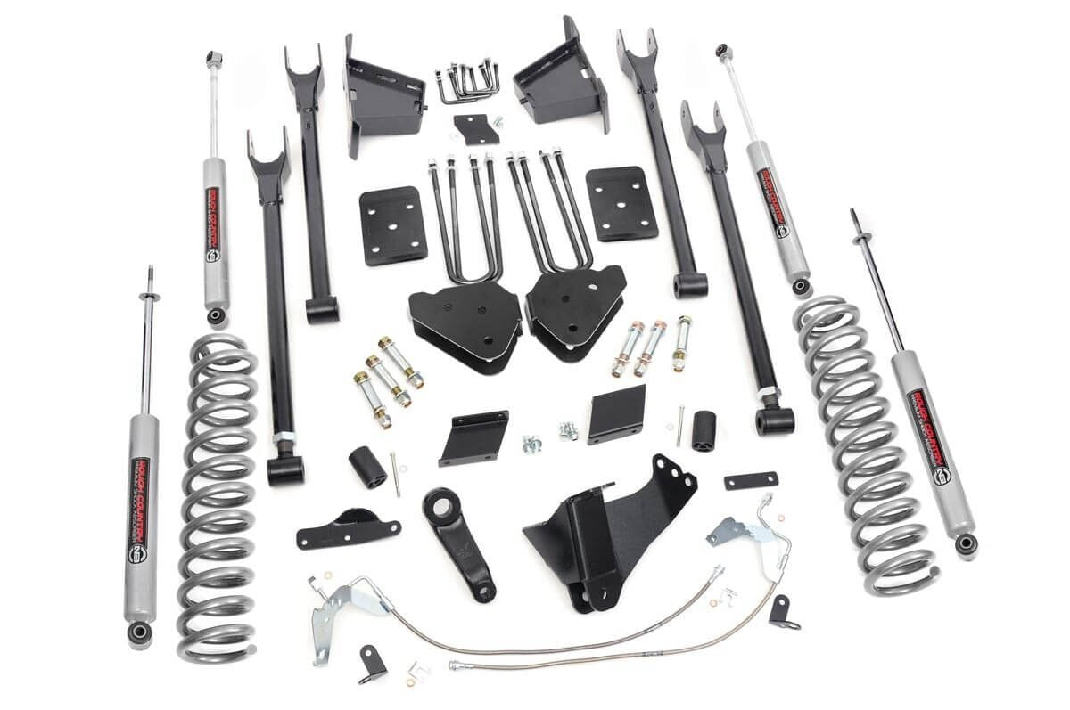 6 Inch Lift Kit |4-Link | No OVLD | Ford F-250 Super Duty (15-16)