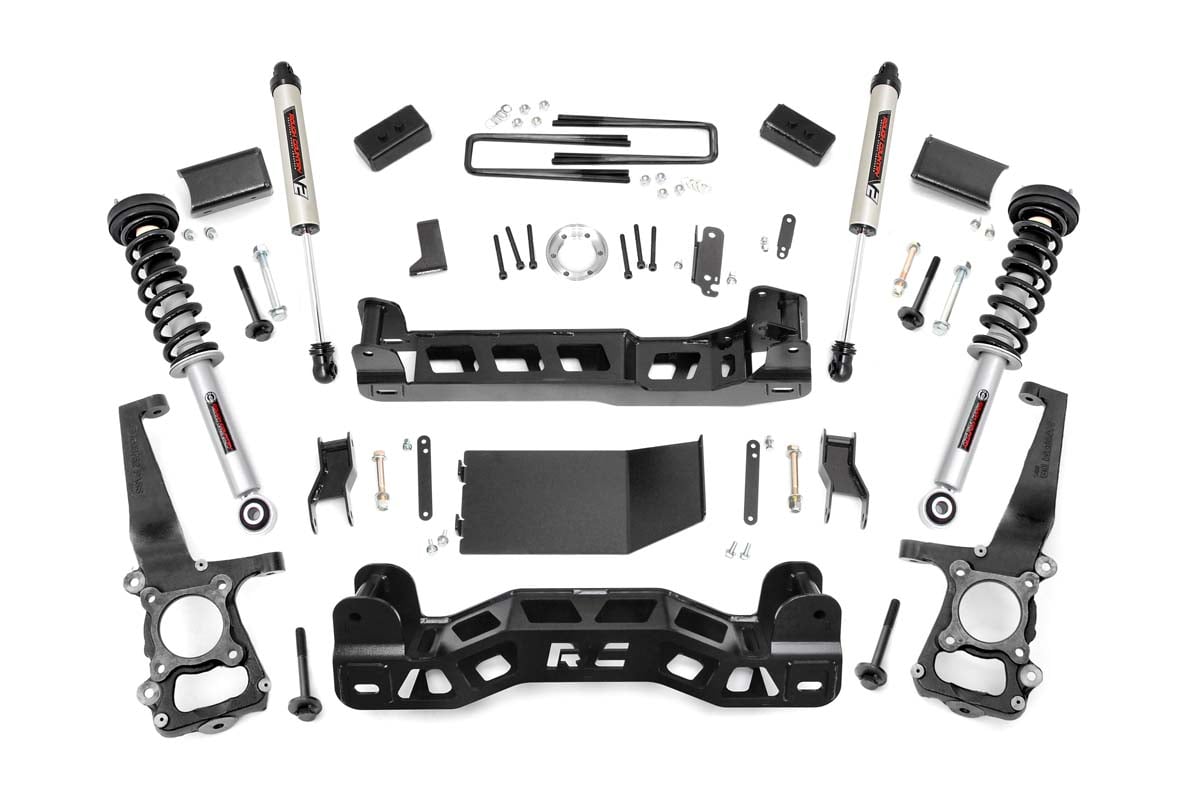 4 Inch Lift Kit | N3 Struts/V2 | Ford F-150 4WD (2011-2013)