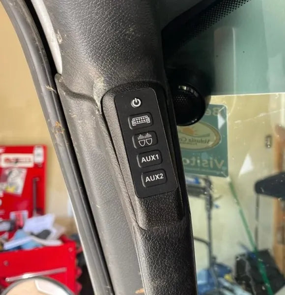 TS4 - '18+ Jeep JL/JT OEM Grab Handle Switch Panel