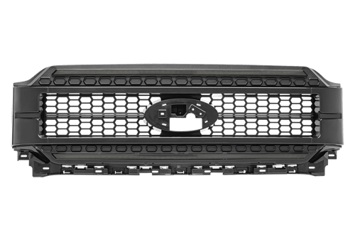 GRILLE F-150 2021+ PAINTABLE-BLK WHT DRL