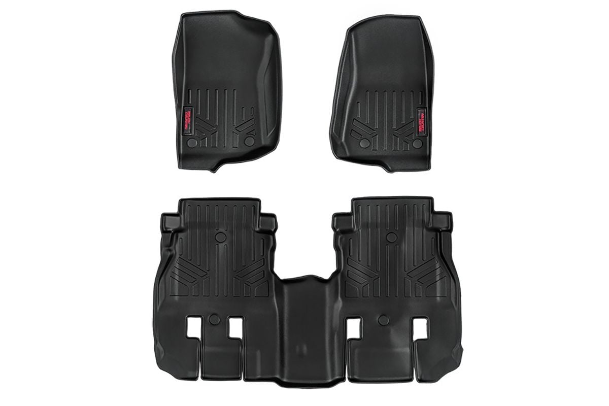 Floor Mats | FR & RR | 4 Door | Jeep Wrangler JL 4WD (2018-2023)