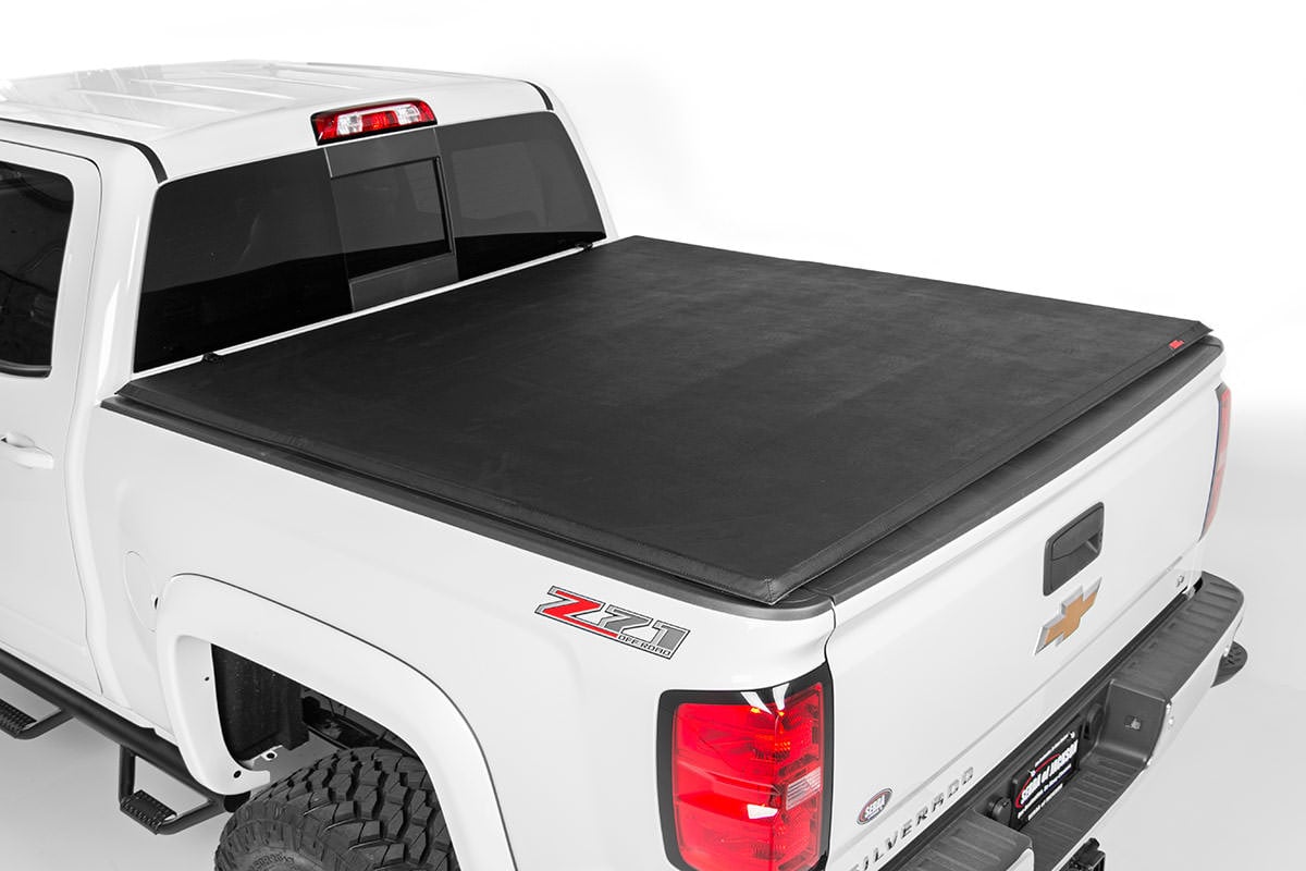 Bed Cover | Tri Fold | Soft | 5' Bed | Toyota Tacoma 2WD/4WD (05-15)