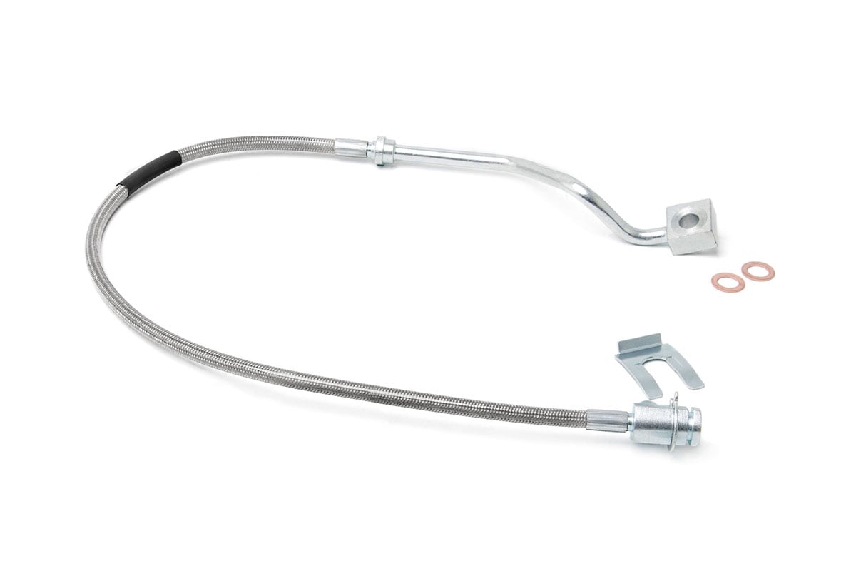 Brake Line | Stainless | Rear | 4-8 Inch Lift | Ford F-250/F-350 Super Duty (99-04)