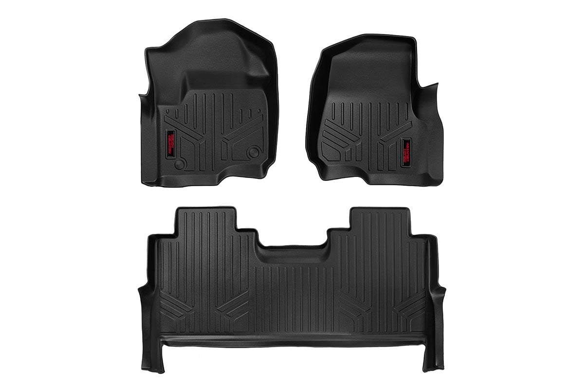 Floor Mats | Front and Rear | Ford F-250 Super Duty (17-23)/F-350 Super Duty (17-23)