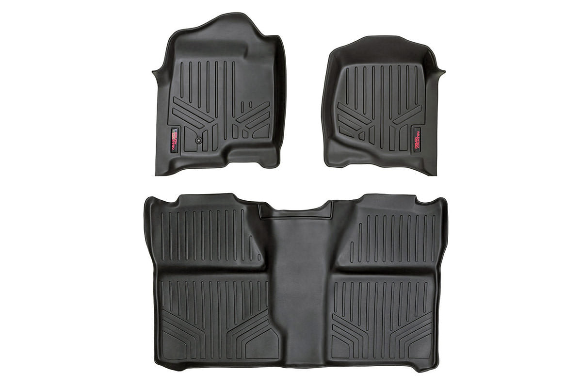 Floor Mats | FR & RR | Crew Cab | Chevrolet/GMC 1500/2500HD (07-14)