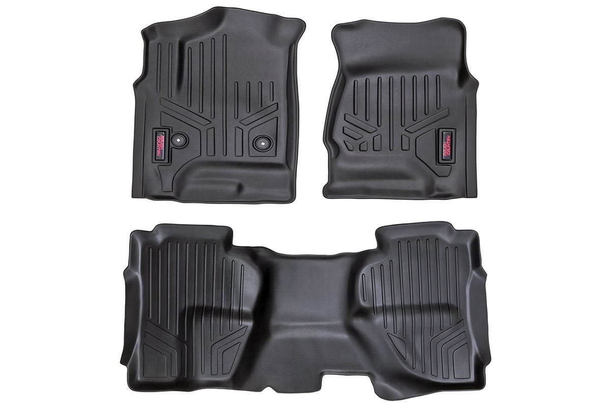 Floor Mats | FR & RR | Ext Cab | Chevrolet/GMC 1500/2500HD/3500HD 2WD/4WD