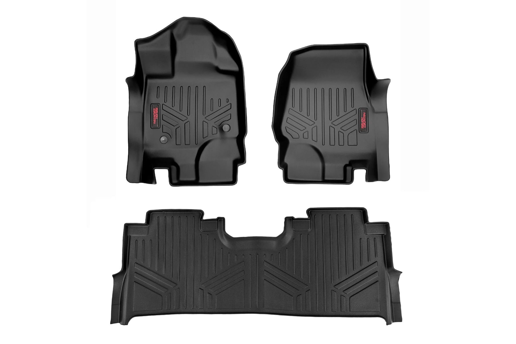 Floor Mats | FR & RR | FR Buckets | w/Factory Under Seat Storage Ford F-150 2WD/4WD (2015-2023)