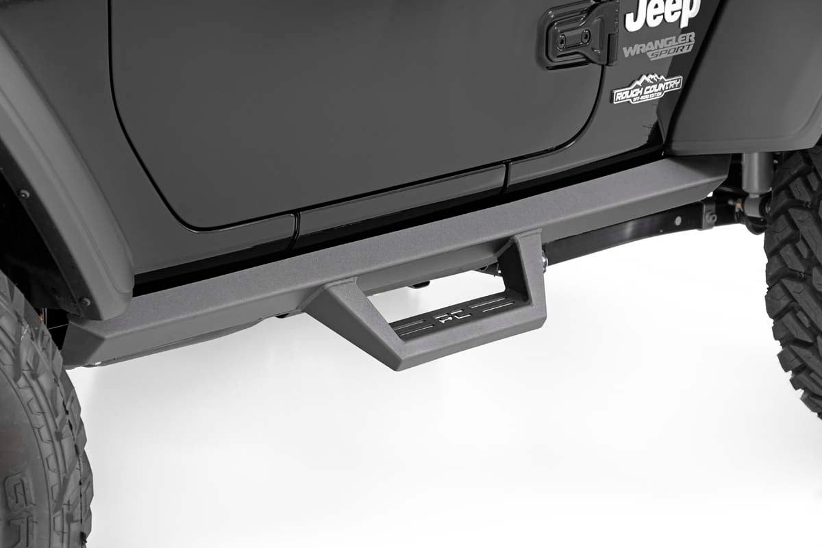 Contoured Drop Steps | 2 Door | Jeep Wrangler JL 4WD (2018-2023)