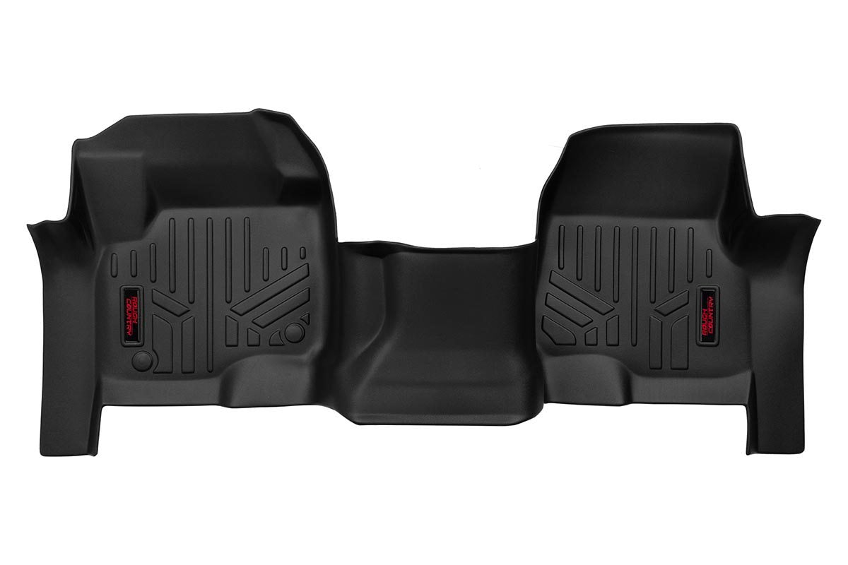 Floor Mats | Front | Over Hump | Ford F-250 Super Duty (17-23)/F-350 Super Duty (17-23)