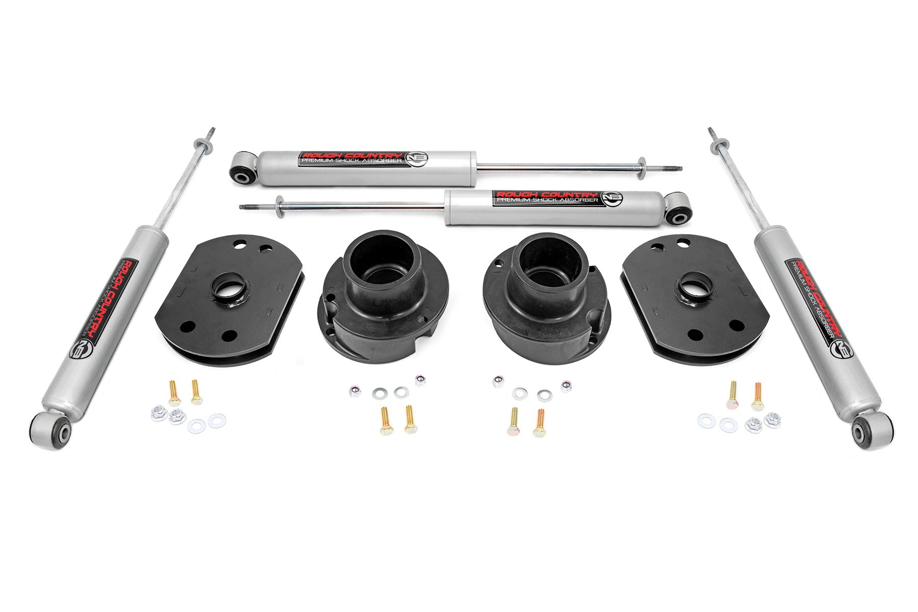 Rough Country - 2.5 Inch Lift Kit - Ram 2500 4WD (14-23)