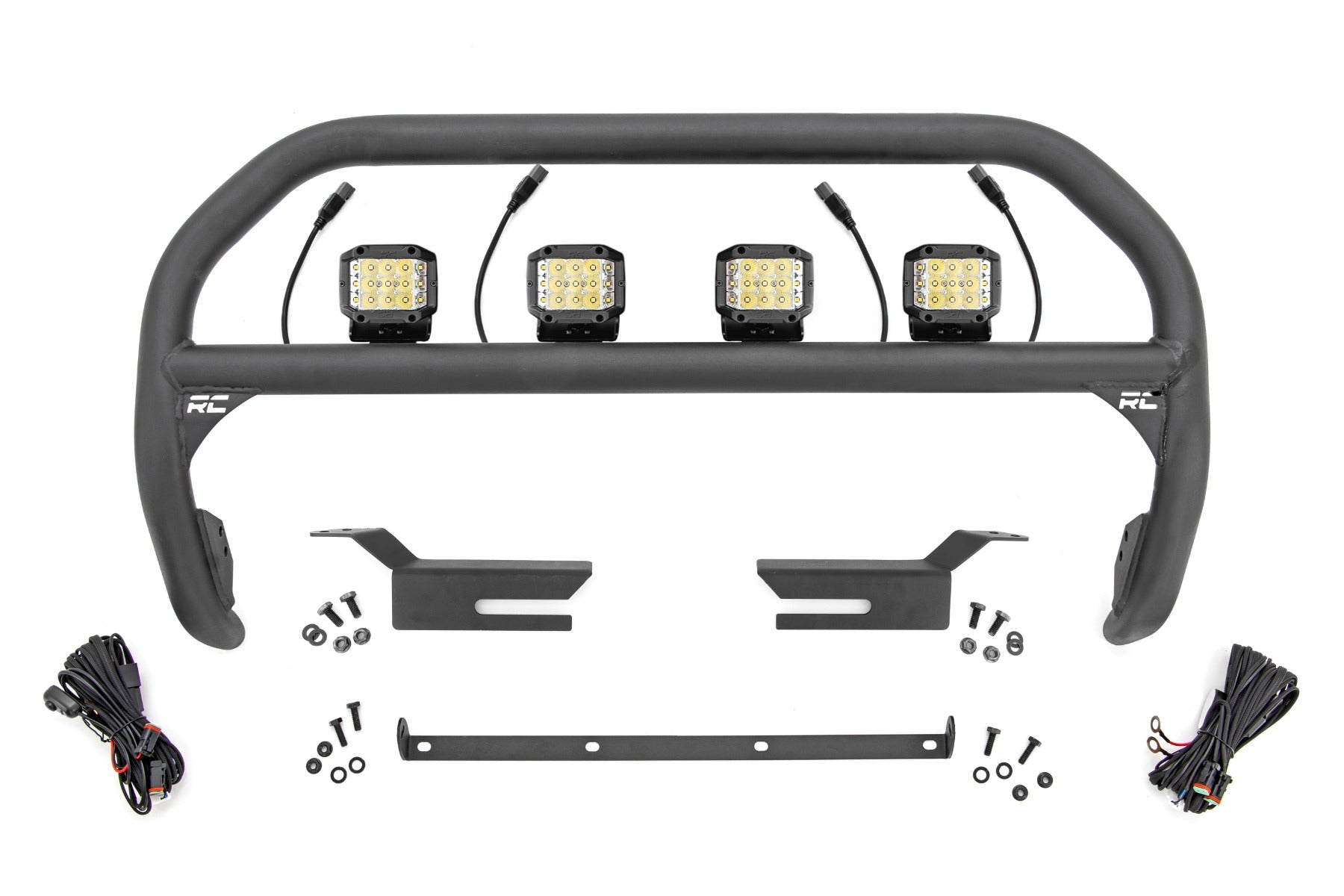 Nudge Bar | 3 Inch Wide Angle Led (x4) | Ford Bronco 4WD (21-23)