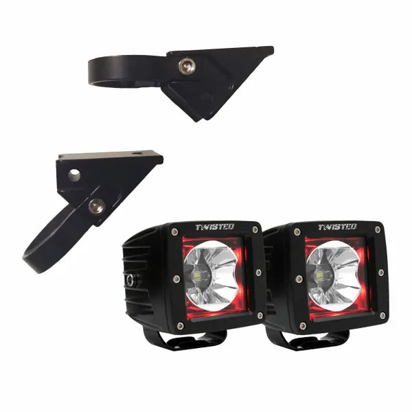 Can Am Maverick/Commander 2" Tube Brackets - Pro Pod COLOR Package